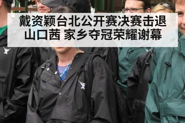 戴资颖台北公开赛决赛击退山口茜 家乡夺冠荣耀谢幕